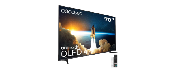 TV CECOTEC VQU11070+S 70" QLED 4K HDMI Smart TV (02621)